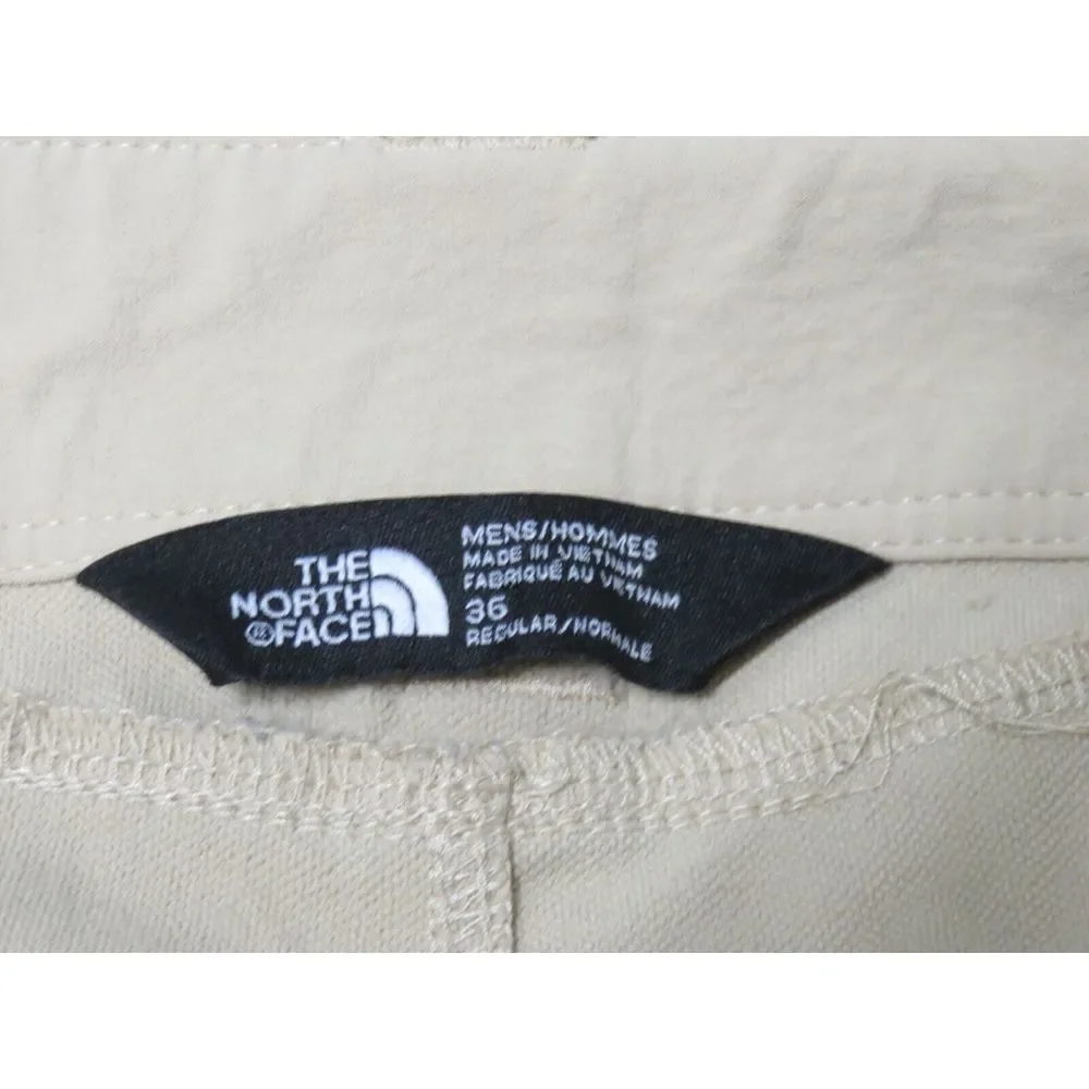 Mens The North Face‎ Brown Cargo Pants Size 36x31 Hiking Outdoors Fishing Casual